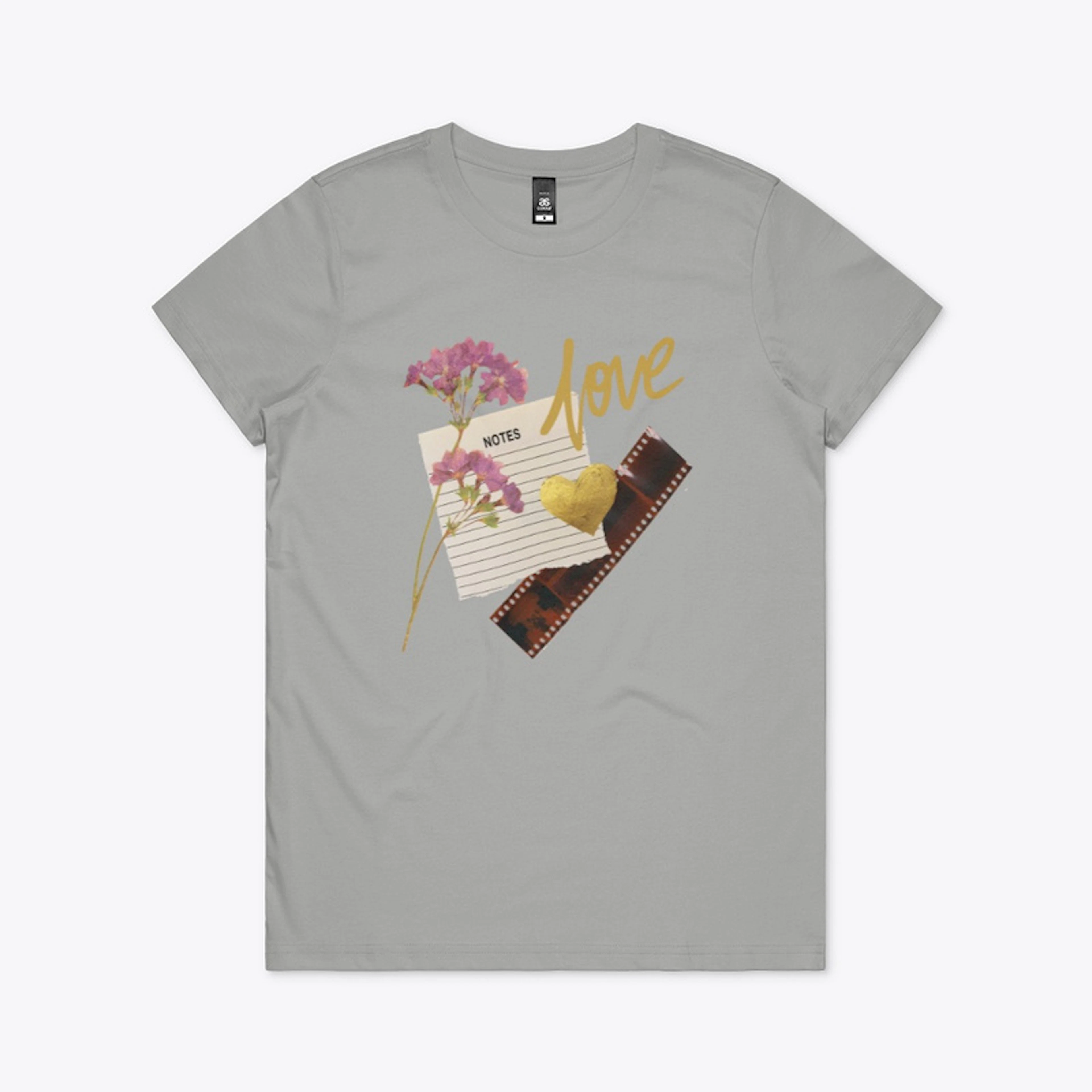 Charming Love Notes Maple Tee