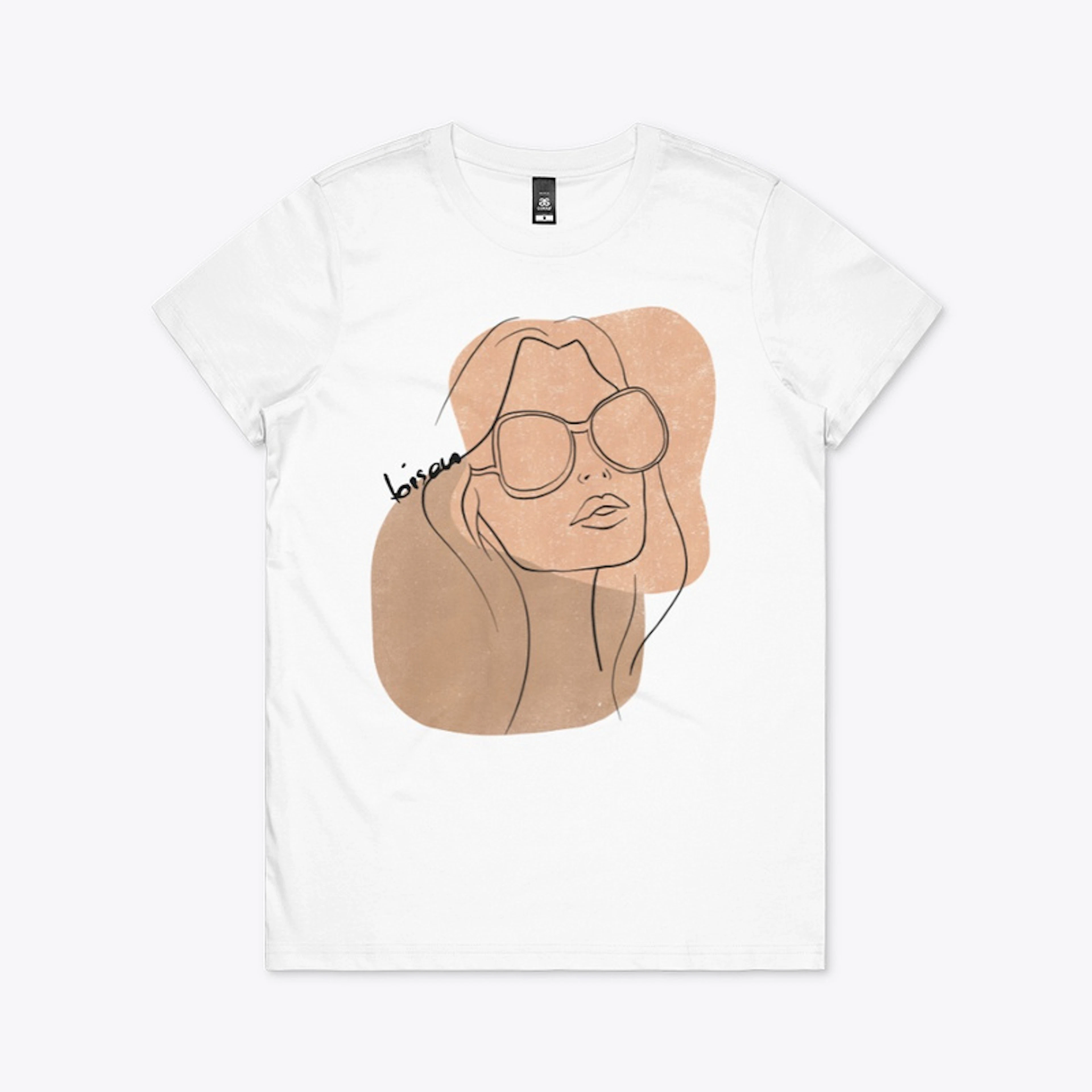  Women In Sunglasses Line Art T-Shirt