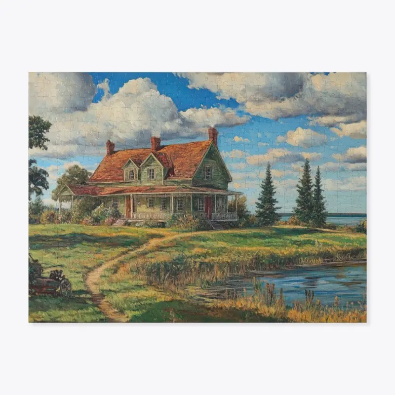 Avonlea Farmhouse Jigsaw Puzzle